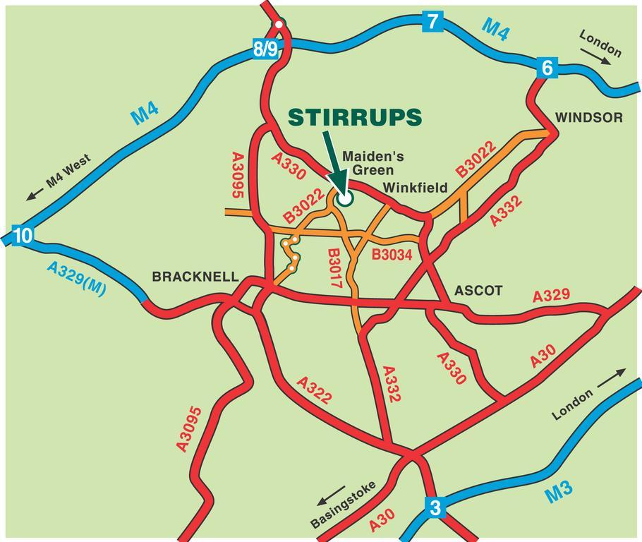 Stirrups Hotel Bracknell Dış mekan fotoğraf